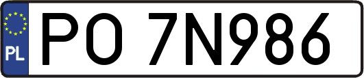 PO7N986