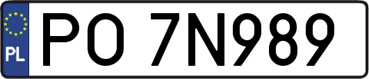 PO7N989
