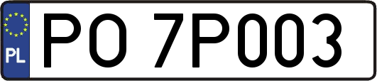 PO7P003