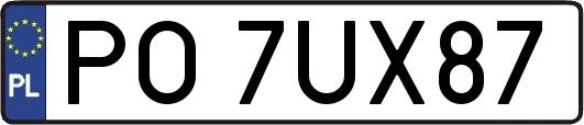 PO7UX87