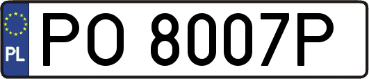 PO8007P