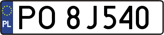 PO8J540
