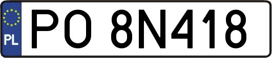PO8N418