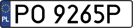 PO9265P
