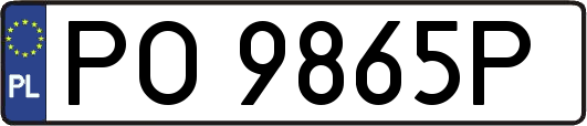 PO9865P