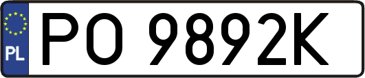 PO9892K