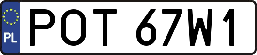 POT67W1