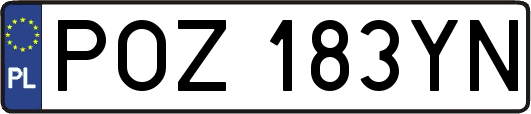 POZ183YN