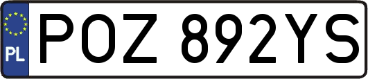 POZ892YS