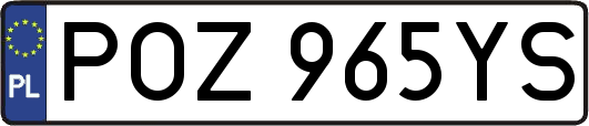 POZ965YS