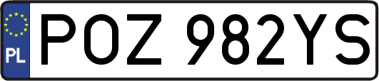 POZ982YS