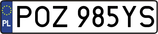 POZ985YS