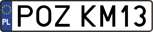 POZKM13