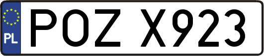 POZX923