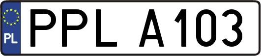 PPLA103