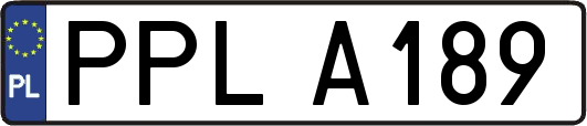 PPLA189