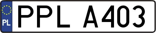 PPLA403