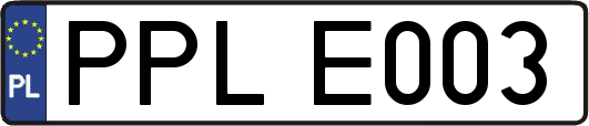 PPLE003