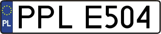 PPLE504