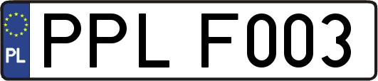 PPLF003