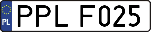 PPLF025