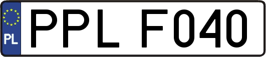 PPLF040