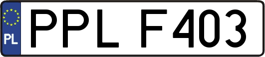 PPLF403