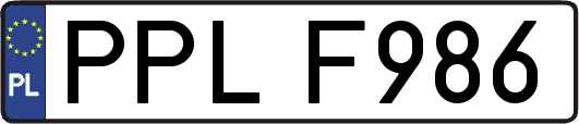 PPLF986