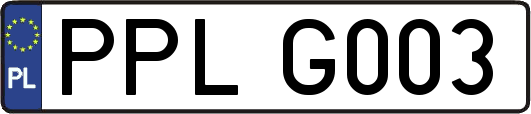 PPLG003