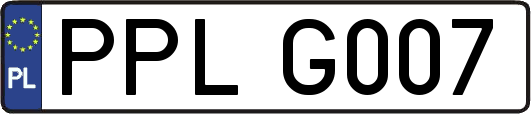 PPLG007