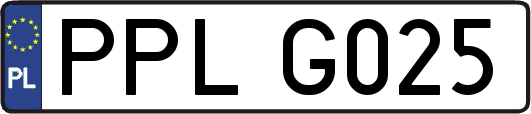 PPLG025