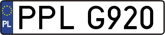 PPLG920