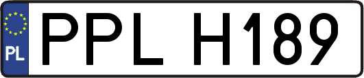 PPLH189