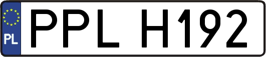 PPLH192