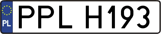 PPLH193