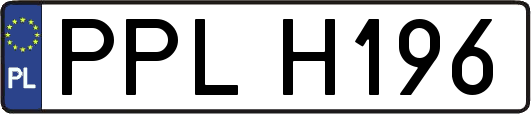 PPLH196