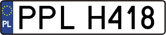 PPLH418