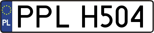 PPLH504