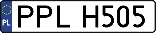 PPLH505