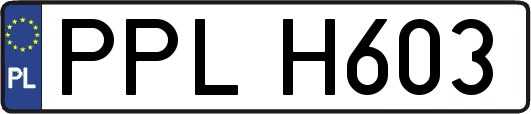 PPLH603
