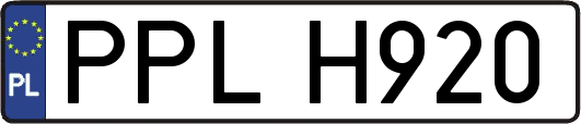 PPLH920