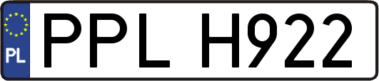 PPLH922