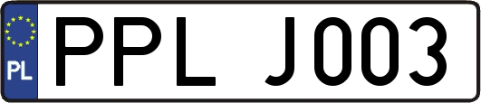 PPLJ003