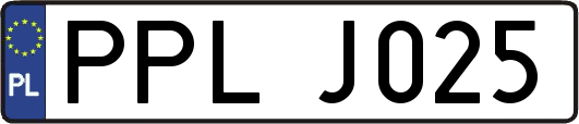 PPLJ025