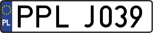 PPLJ039