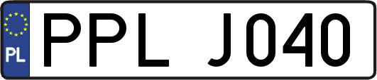 PPLJ040