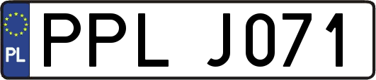 PPLJ071
