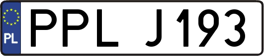 PPLJ193