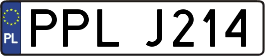 PPLJ214