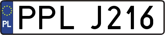 PPLJ216
